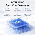 FIREBAT T8 PLUS Mini PC Intel N100 8GB 256GB SSD 4