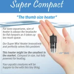 Mini USB Aquarium Heater with Temp Control 5