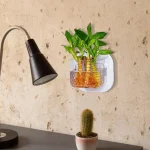 Hanging Wall Vase Hydroponic Plant Pot Aquarium 3