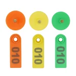100Pcs Sheep Ear Tags with Laser Typing for Livestock 2 | PricZone