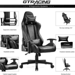 GTRacing Gaming Chair Ergonomic Swivel Recliner 5 | PricZone