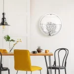 Clear Wall Mounted 1-Gallon Fish Tank Set 3