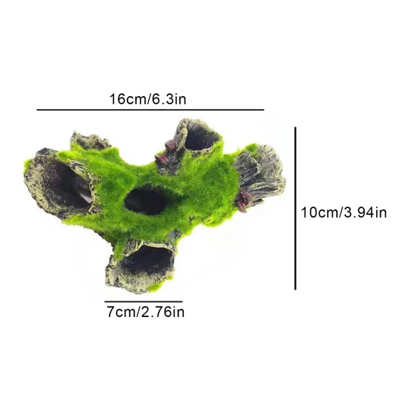 Aquarium Tree Trunk Decoration Resin Fish Tank Cave 6 | PricZone