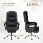 Ergonomic Executive Office Chair with Foot Rest 3 | PricZone