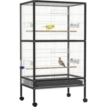 54-inch Rolling Flight Cage Extra Large Bird House 2