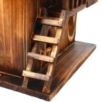 Outdoor Wooden Hanging Cage House for Birds and Squirrels 6