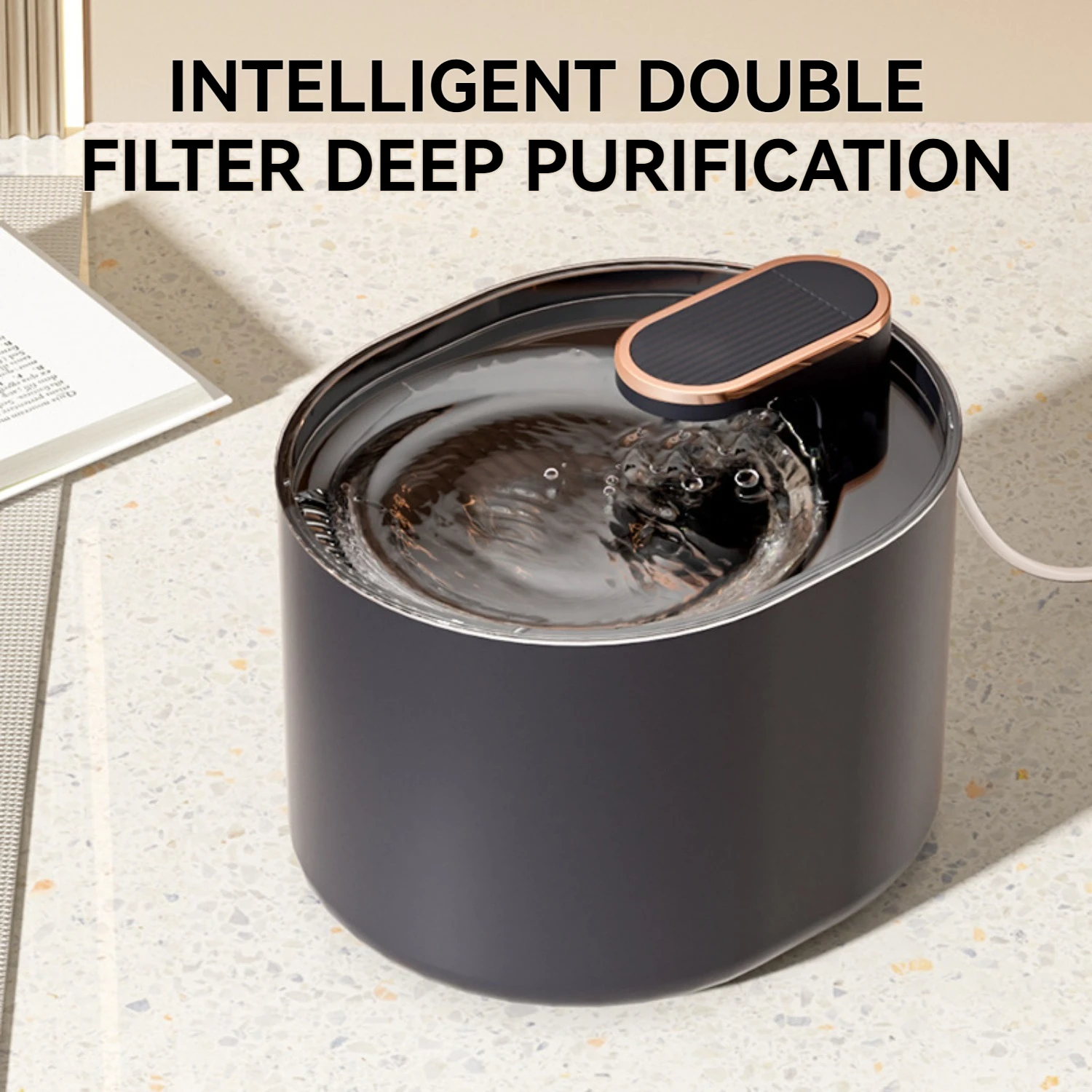 3L Cat Dog Water Fountain Automatic Dispenser 4 3L Cat Dog Water Fountain Automatic Dispenser 4