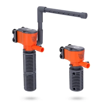 3W 5W Fish Tank Mini Add Oxygen Pump Mini Filter Water Flow Internal Fish Turtle Tank Circulation Fish Tank Submersible Aquarium 1