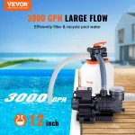 VEVOR Sand Filter Pump for Above-Ground Pools 2