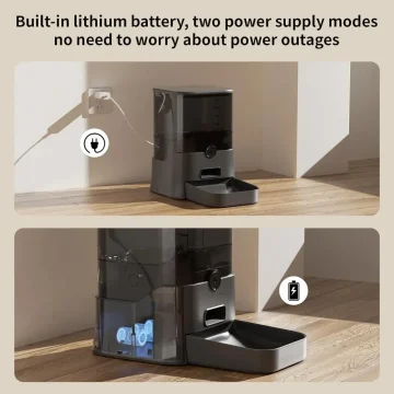 Smart 11L Dog Feeder with HD Camera & WiFi 2