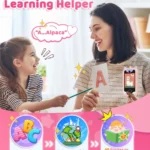 Kids' Toy Phone with Music and Dual Camera 4