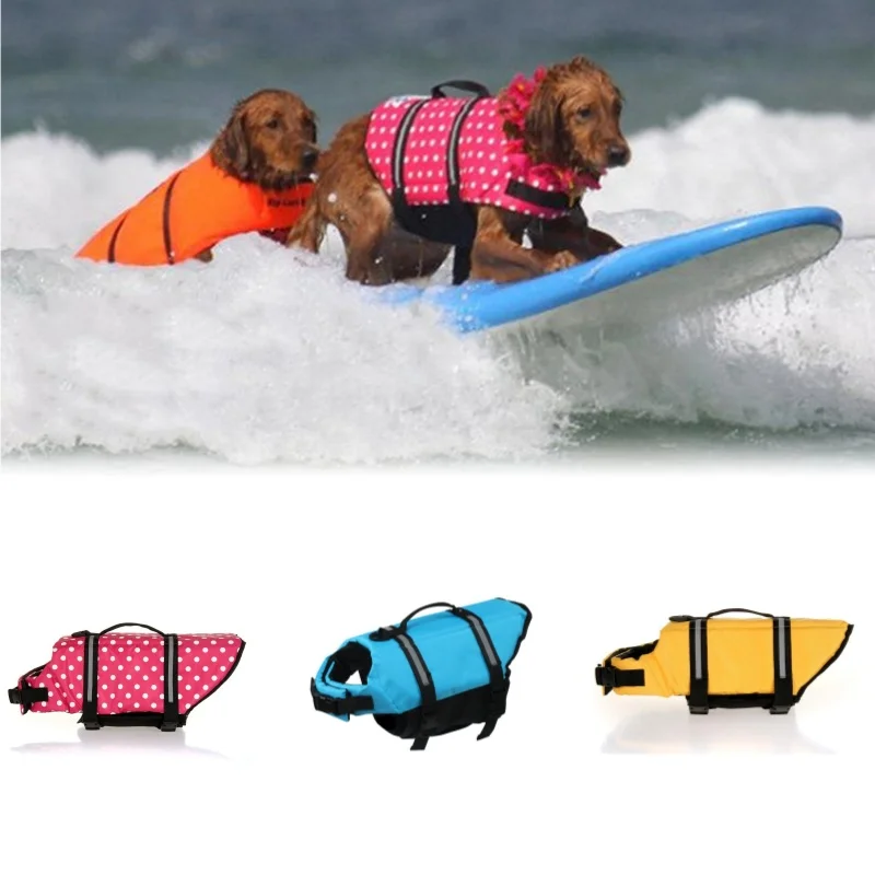 Reflective Ripstop Dog Life Jacket with Handle 3 Reflective Ripstop Dog Life Jacket with Handle 3
