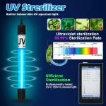 Aquarium Filter for 40-150 Gallon Tank U-V Fish Tank Green Clean Machine Submersible Powerful Pump Canister Filter 400GPH 4