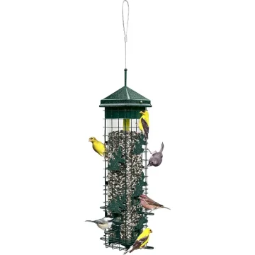 Squirrel Solution200 Squirrel-proof Bird Feeder w/6 Feeding Ports, 3.4-pound Seed Capacity 1