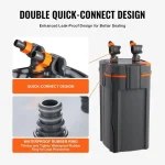 Ultra Quiet 4-Stage Aquarium Filter 120 Gal 2