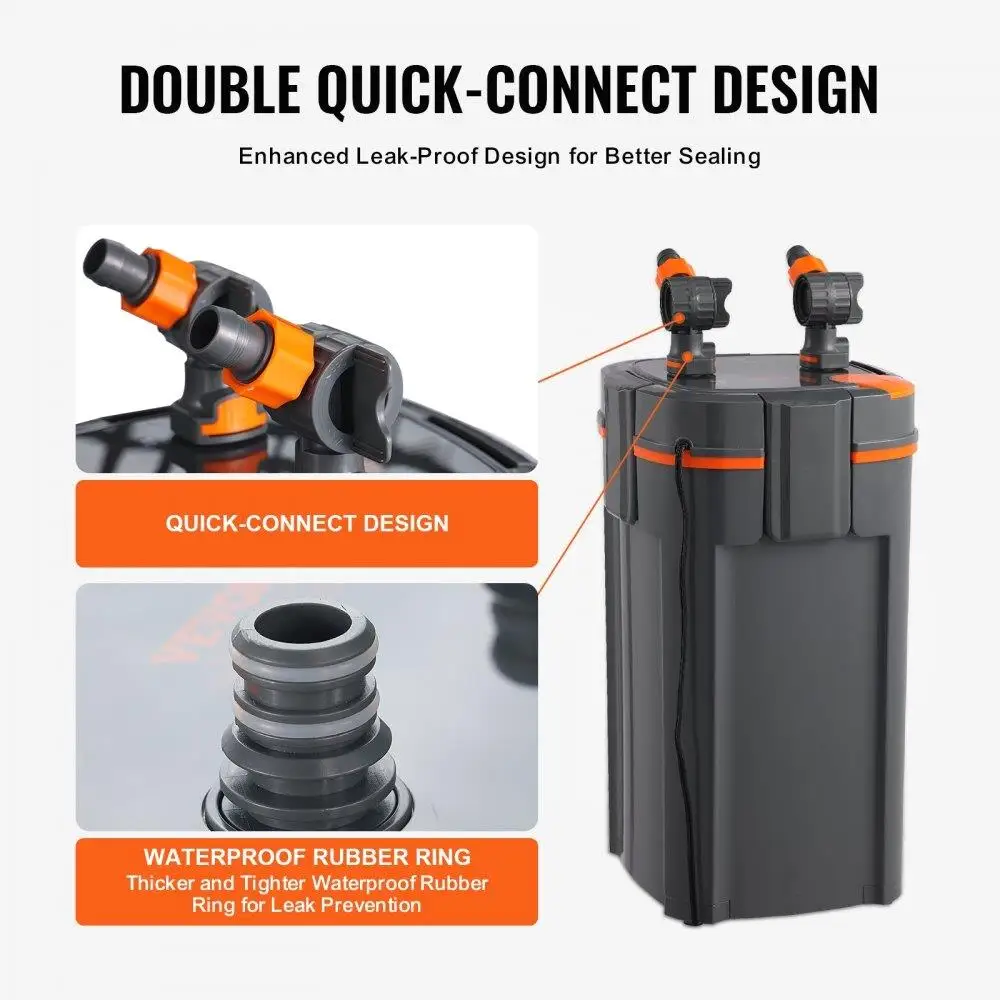 Ultra Quiet 4-Stage Aquarium Filter 120 Gal 2 Ultra Quiet 4-Stage Aquarium Filter 120 Gal 2