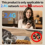 Smart 11L Dog Feeder with HD Camera & WiFi 6