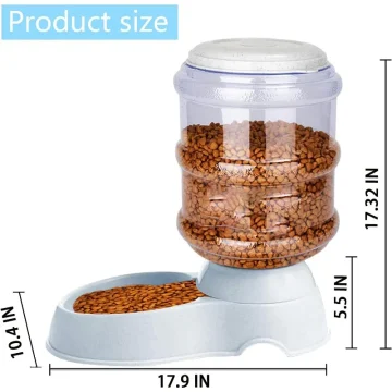 Automatic Dog Feeders Dog Feeder Dispenser for Large Dogs 3 Gallon Gravity Automatic Dog Cat Feeder Station 2 | PricZone Automatic Dog Feeders Dog Feeder Dispenser for Large Dogs 3 Gallon Gravity Automatic Dog Cat Feeder Station 2 | PricZone