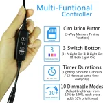 Dimmable LED Aquarium Light with Timer 6