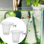 2Pcs Hanging Aquarium Plant Holder Adjustable Fish Tank Planter Cups Planter Cups For Aquascape Decorations 6