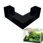 Shrimp Cave Aquarium Corner Tunnel Corner Fish Tank Decoration Fish Hideout Fish Tank Accessories For Aquatic Pets 5