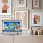 Virtual Aquarium Lamp with Moving Fish Display 6