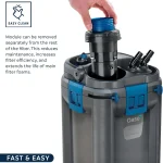 Quiet Canister Filter for 70-Gallon Aquariums 5