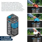 Quiet Canister Filter for 70-Gallon Aquariums 6