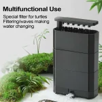180GPH Silent Turtle Tank Filter for Aquariums 2