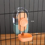 27oz Hanging Feeder Water Bowl for Pets 5