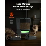 Automatic Cat Feeder for Two Cats 5L 6