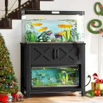 Aquarium Stand with Storage and Power Outlets 6
