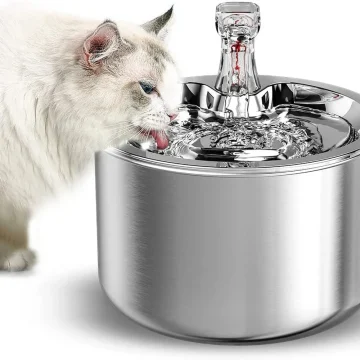 Smart 2L Cat Water Fountain Stainless Steel 1