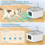 Automatic Cat Water Fountain 3.5L Battery 5