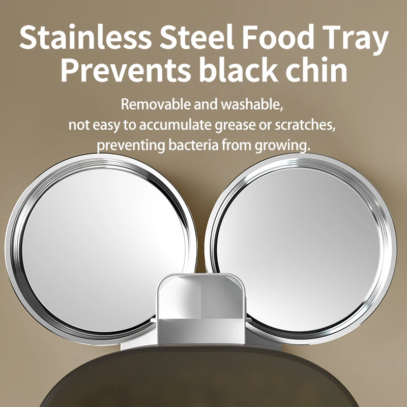 Smart WiFi Cat Feeder with Double Bowls 7L 4 Smart WiFi Cat Feeder with Double Bowls 7L 4