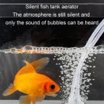 Air Pump for Fish Tank Rechargeable Fish Tank Aerator Quiet Aquarium Air Pump Portable Bubbles Oxygen Pump Aquarium Air Pump 3