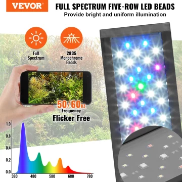VEVOR Full Spectrum Aquarium Light 26W 2 | PricZone VEVOR Full Spectrum Aquarium Light 26W 2 | PricZone