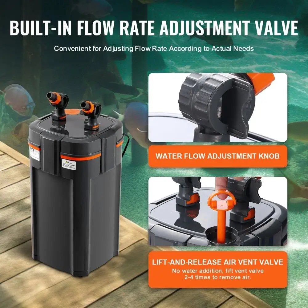 Ultra Quiet 4-Stage Aquarium Filter 120 Gal 3 Ultra Quiet 4-Stage Aquarium Filter 120 Gal 3