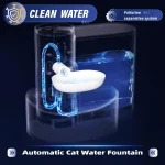 3000ml Cat Water Fountain with Quiet Pump 3