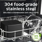 Stainless Steel Cat Water Fountain 95oz 2