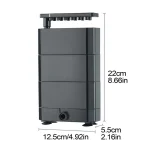 180GPH Silent Turtle Tank Filter for Aquariums 6