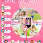 Kids' Toy Phone with Music and Dual Camera 5