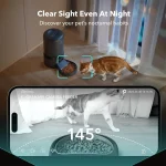 Smart Cat Feeder with Camera and 2-Way Audio 3