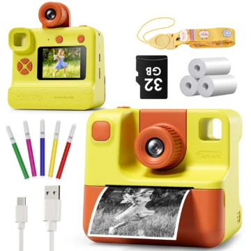Kids HD Instant Print Camera with 32GB Card 1