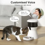 WiFi Timed Pet Feeder with Voice and 4L Bin 4