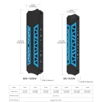 ＭagTool Aquarium heating rod with Over-Temperature Protection and Automatic Power-Off Fish Heater for Freshwater and Saltwater 3