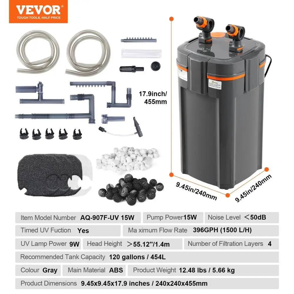 Ultra Quiet 4-Stage Aquarium Filter 120 Gal 4 Ultra Quiet 4-Stage Aquarium Filter 120 Gal 4