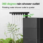 180GPH Silent Turtle Tank Filter for Aquariums 3