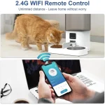 Dual Automatic Cat Feeder for 2 Cats 6L WiFi 3