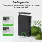 180GPH Silent Turtle Tank Filter for Aquariums 4